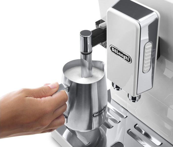 Máy Pha Cà Phê DeLonghi ECAM45.760 - Trắng - Hàng chính hãng